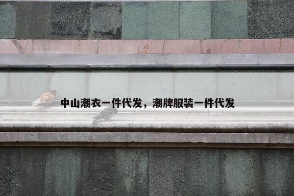 中山潮衣一件代发，潮牌服装一件代发