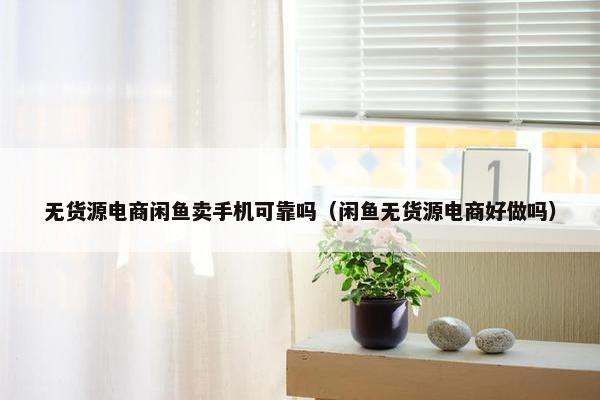 无货源电商闲鱼卖手机可靠吗（闲鱼无货源电商好做吗）