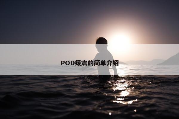 POD缓震的简单介绍