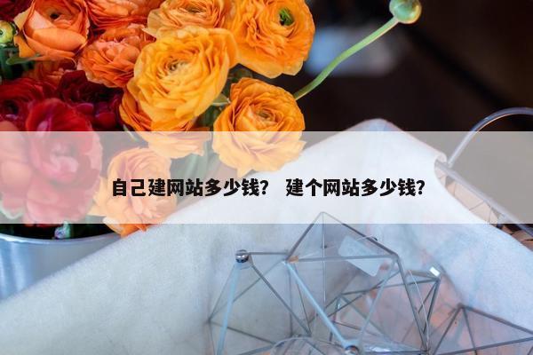 自己建网站多少钱？ 建个网站多少钱？