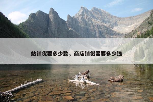 站铺货要多少款，商店铺货需要多少钱