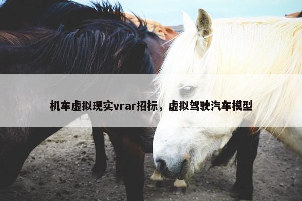 机车虚拟现实vrar招标，虚拟驾驶汽车模型