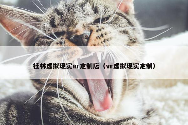 桂林虚拟现实ar定制店（vr虚拟现实定制）