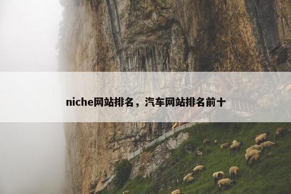 niche网站排名，汽车网站排名前十