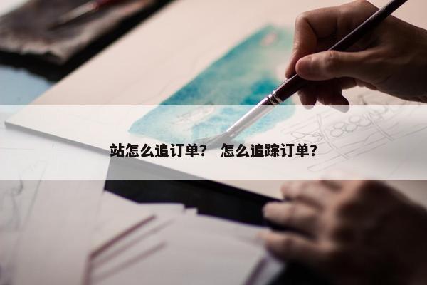 站怎么追订单？ 怎么追踪订单？