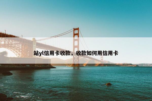 站yl信用卡收款，收款如何用信用卡