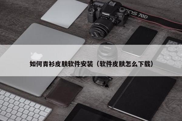 如何青衫皮肤软件安装（软件皮肤怎么下载）