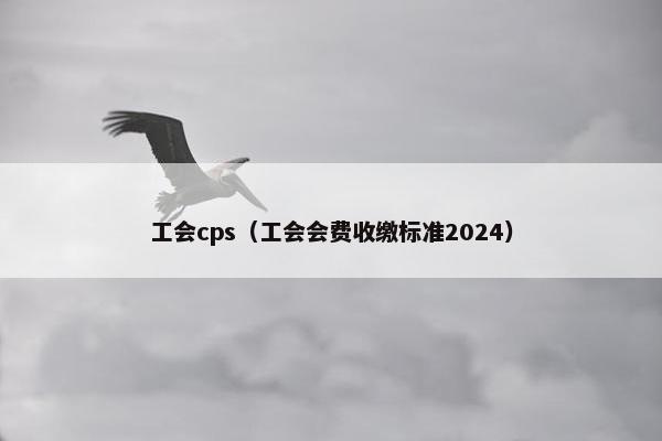 工会cps（工会会费收缴标准2024）
