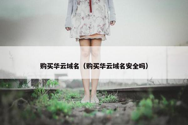 购买华云域名（购买华云域名安全吗）