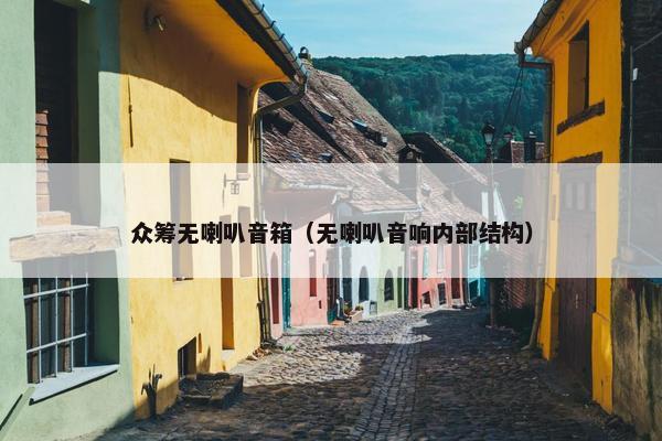 众筹无喇叭音箱（无喇叭音响内部结构）