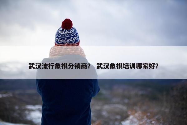 武汉流行象棋分销商？ 武汉象棋培训哪家好？