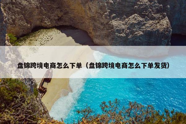 盘锦跨境电商怎么下单（盘锦跨境电商怎么下单发货）