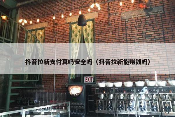 抖音拉新支付真吗安全吗（抖音拉新能赚钱吗）