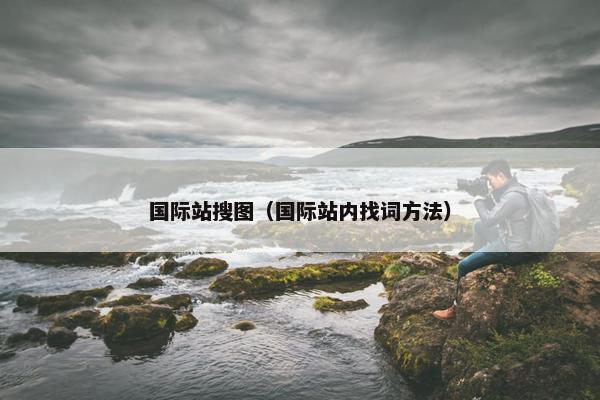 国际站搜图（国际站内找词方法）