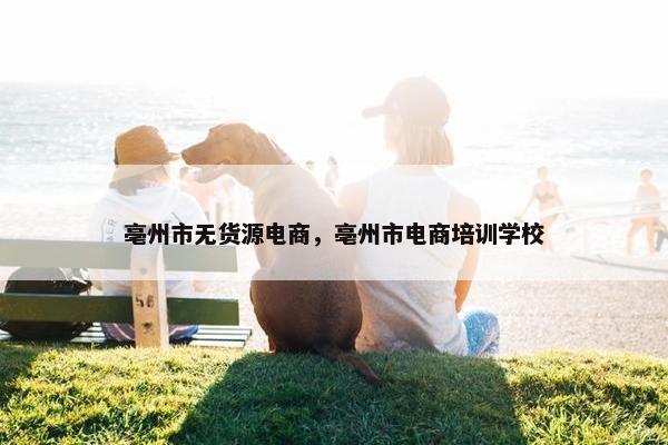 亳州市无货源电商，亳州市电商培训学校