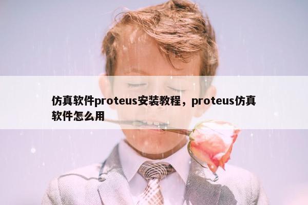仿真软件proteus安装教程，proteus仿真软件怎么用