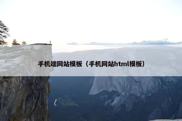 手机端网站模板（手机网站html模板）