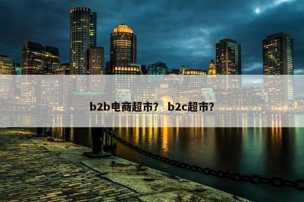 b2b电商超市？ b2c超市？