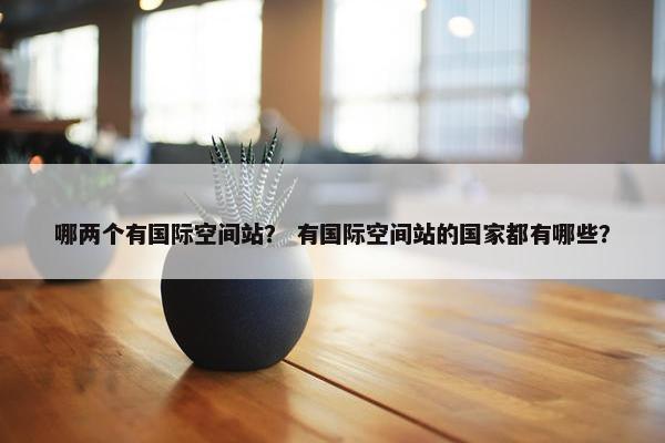 哪两个有国际空间站？ 有国际空间站的国家都有哪些？