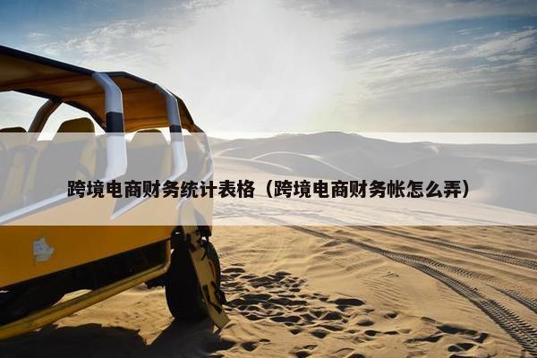 跨境电商财务统计表格（跨境电商财务帐怎么弄）