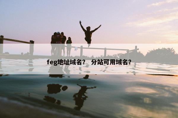 feg地址域名？ 分站可用域名？