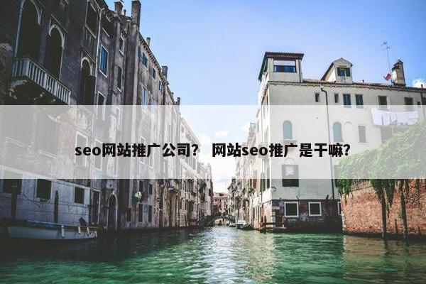 seo网站推广公司？ 网站seo推广是干嘛？