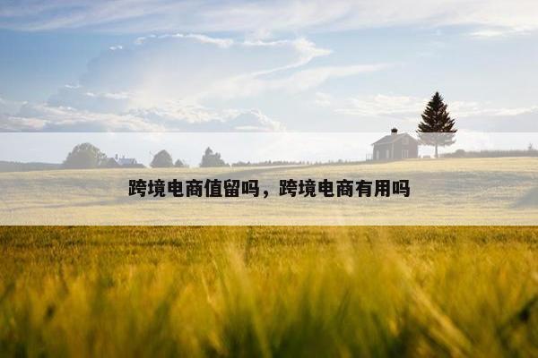 跨境电商值留吗，跨境电商有用吗