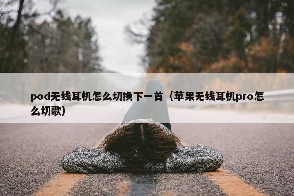 pod无线耳机怎么切换下一首（苹果无线耳机pro怎么切歌）