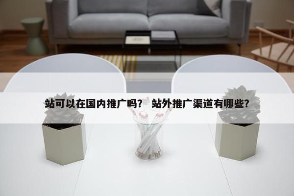 站可以在国内推广吗？ 站外推广渠道有哪些？