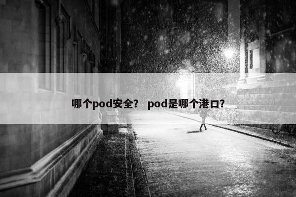 哪个pod安全？ pod是哪个港口？