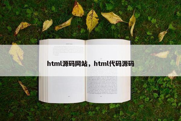 html源码网站，html代码源码