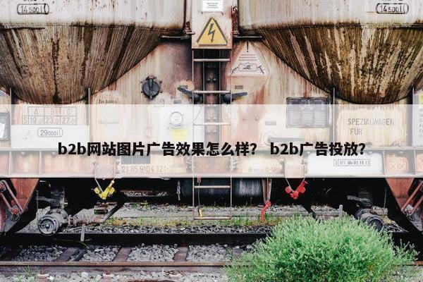 b2b网站图片广告效果怎么样？ b2b广告投放？