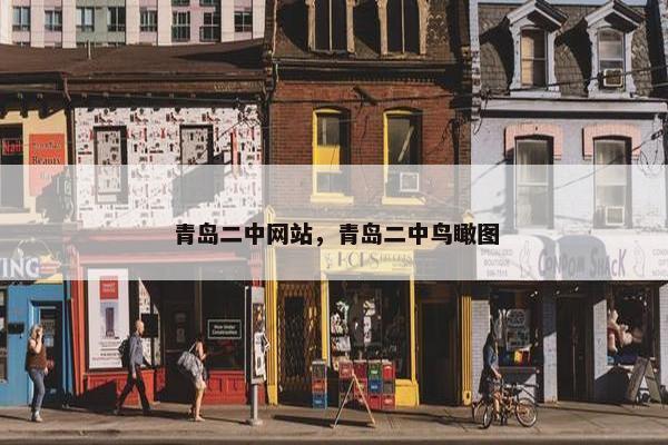 青岛二中网站，青岛二中鸟瞰图