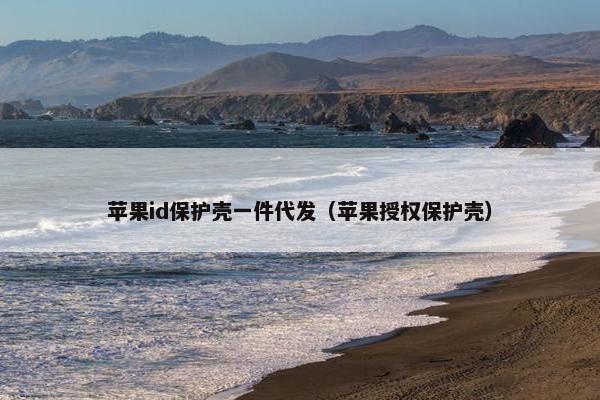 苹果id保护壳一件代发（苹果授权保护壳）