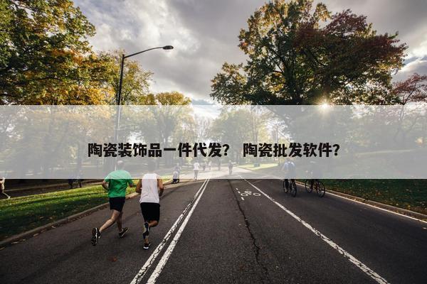 陶瓷装饰品一件代发？ 陶瓷批发软件？