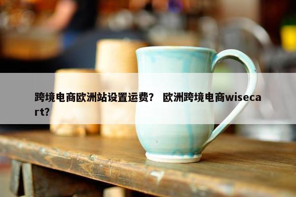跨境电商欧洲站设置运费？ 欧洲跨境电商wisecart？