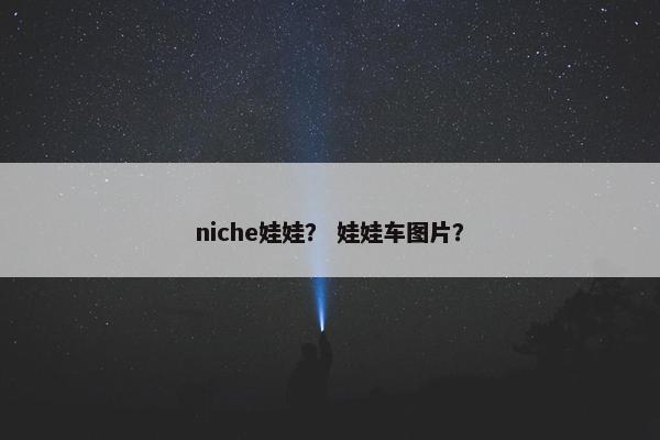 niche娃娃？ 娃娃车图片？