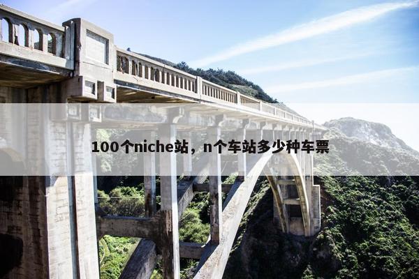 100个niche站，n个车站多少种车票