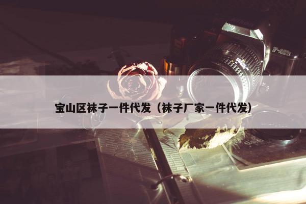宝山区袜子一件代发（袜子厂家一件代发）