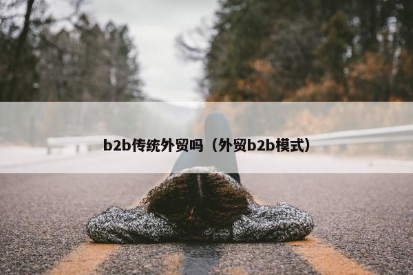 b2b传统外贸吗（外贸b2b模式）