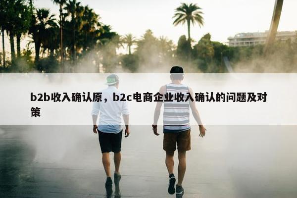 b2b收入确认原，b2c电商企业收入确认的问题及对策
