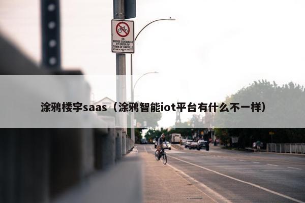 涂鸦楼宇saas（涂鸦智能iot平台有什么不一样）