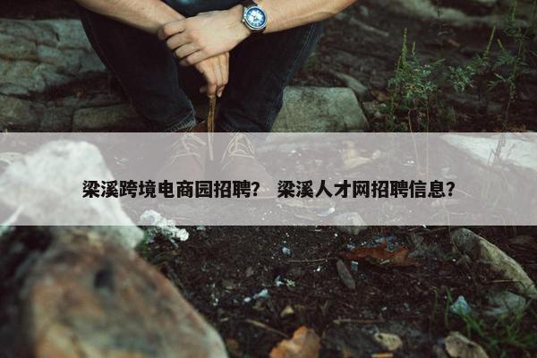 梁溪跨境电商园招聘？ 梁溪人才网招聘信息？