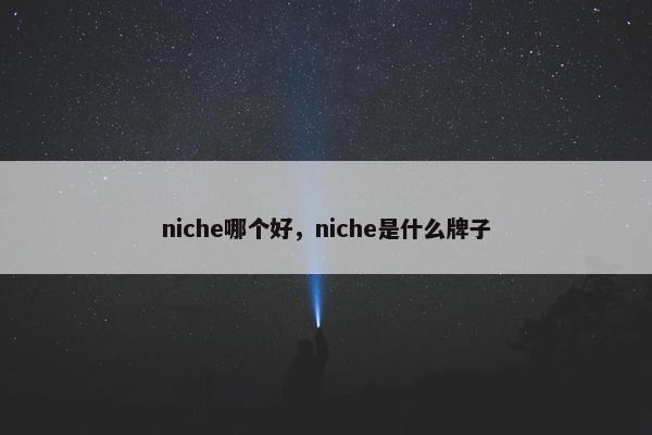 niche哪个好，niche是什么牌子