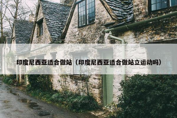印度尼西亚适合做站（印度尼西亚适合做站立运动吗）
