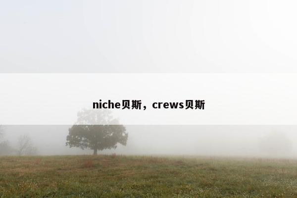 niche贝斯，crews贝斯