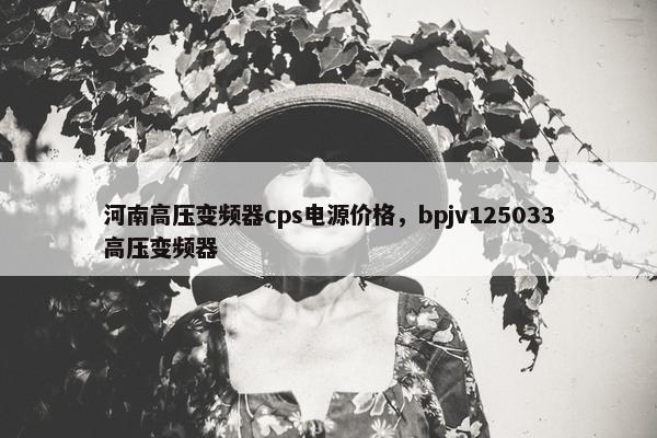 河南高压变频器cps电源价格，bpjv125033高压变频器