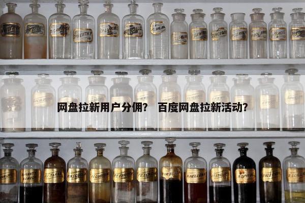 网盘拉新用户分佣？ 百度网盘拉新活动？