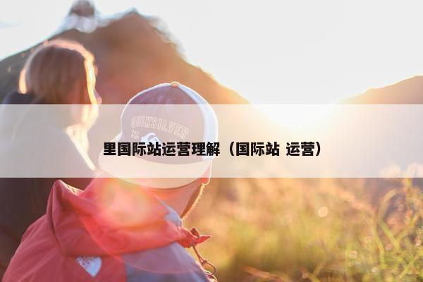 里国际站运营理解（国际站 运营）