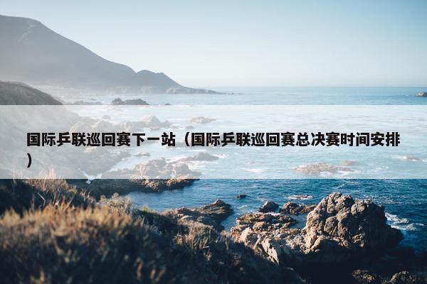 国际乒联巡回赛下一站（国际乒联巡回赛总决赛时间安排）